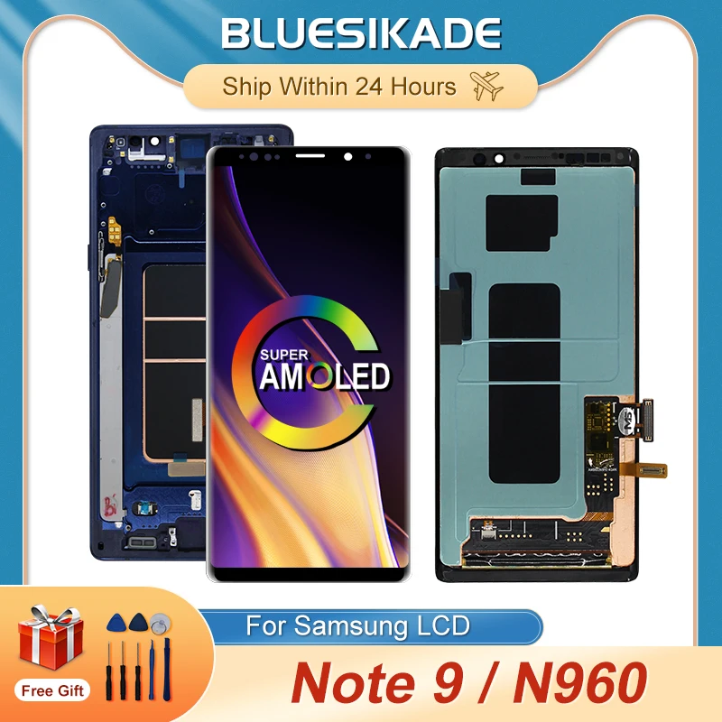 New Super Amoled For Samsung Galaxy Note 9 Lcd Display N960d N960f