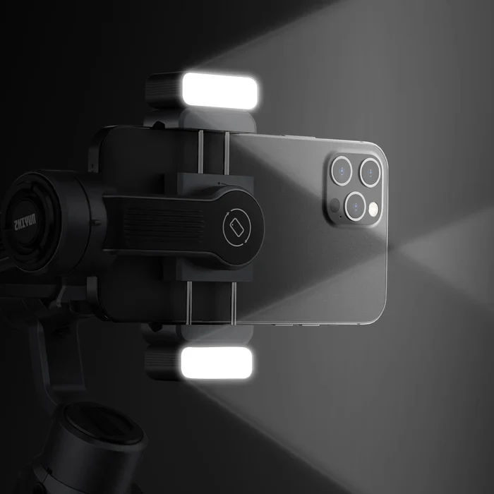 Smooth 5 Phone Gimbal 3-Axis Handheld Smartphone Stabilizer with Grip Tripod, AI