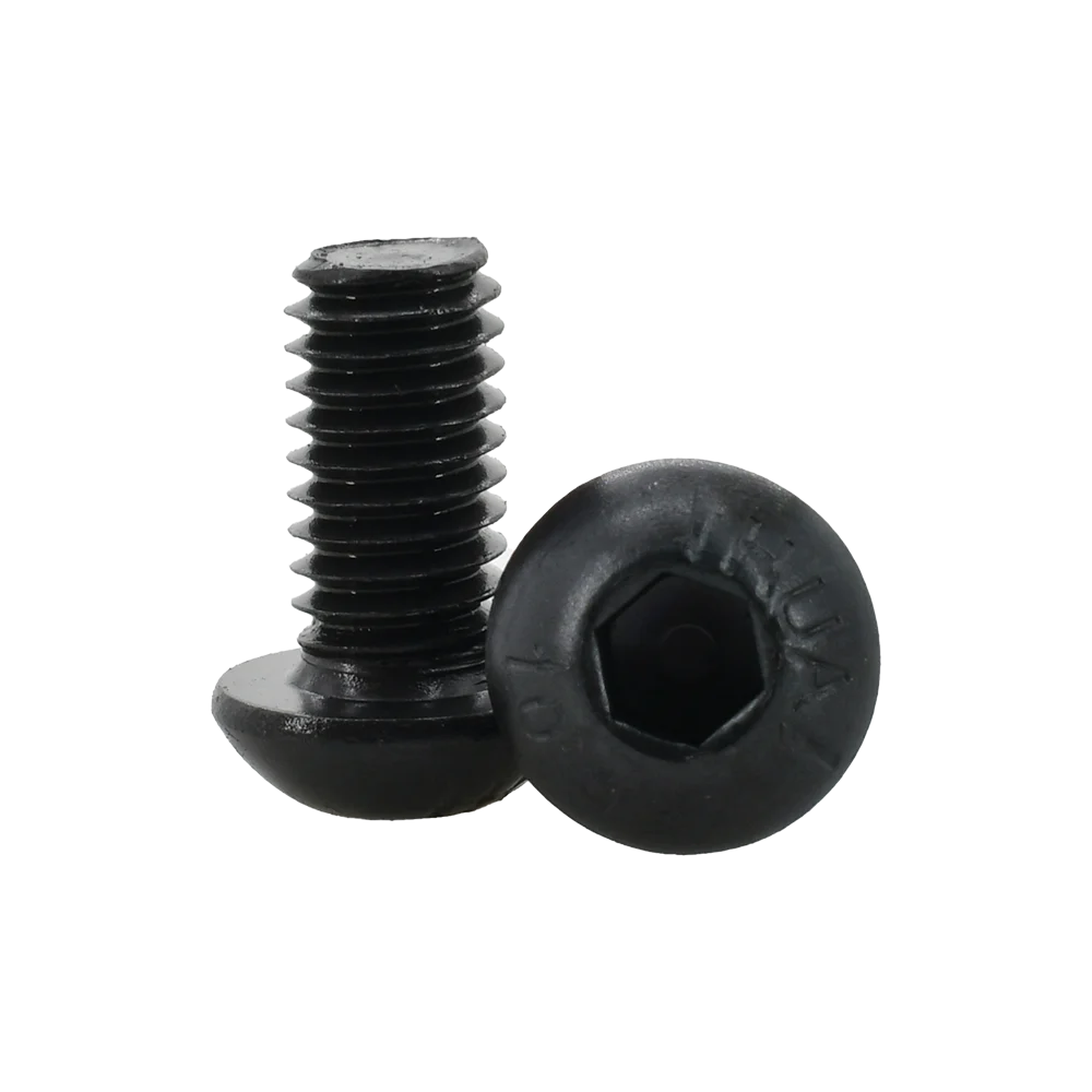 M2 M3 M4 M5 M6 Carbon Steel Self Lock Nut Screw Set Hex Hexagonal Allen Countersunk Bolt Nylon Locking Nuts Kit High Strength