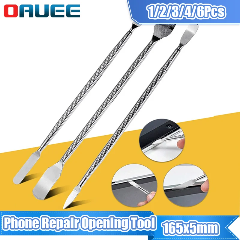 Universal Mobile Phone Repair Opening Tool Metal Disassemble Crowbar Metal Steel Pry Phone Hand Tool Set