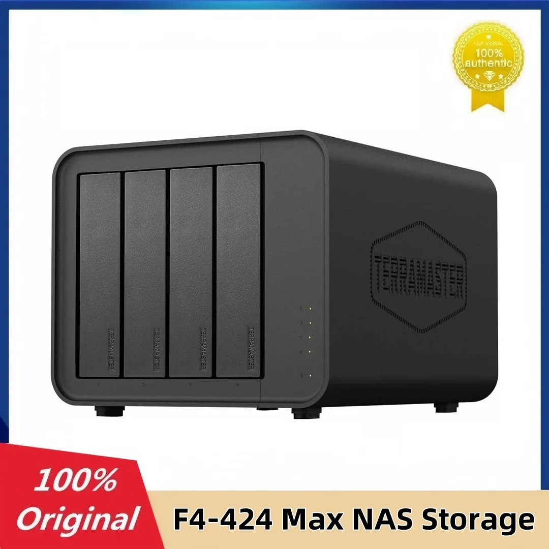 TERRAMASTER F4-424 Max NAS ストレージ 4 ベイ Core i5 1235U 10 コア