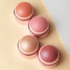 Cream Blusher + Bronzer Contour Stick Set Sunset Matte Natural Long-Lasting Face Makeup Sticks Contouring Creamy Lip Cheek Tint 6