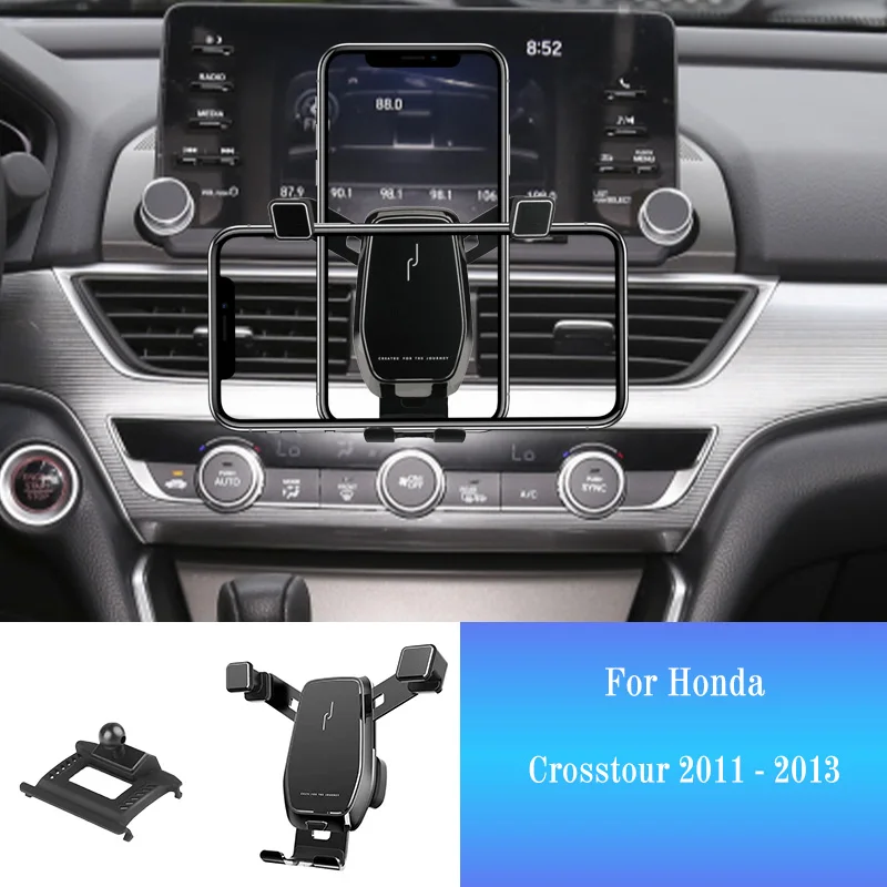 

Автомобильный держатель мобильного телефона для Honda Crosstour 2011-2013, крепление для смартфона, автомобильный Стайлинг, кронштейн, подставка с GPS, вращающаяся поддержка