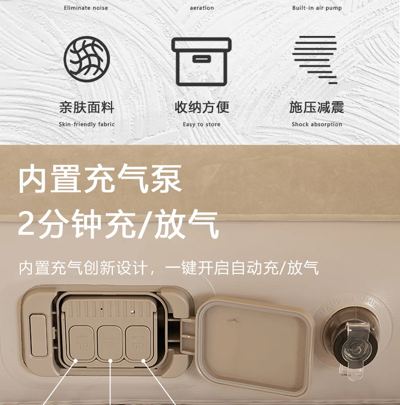 Description Picture 3 of itemFoldable Mattress Topper Folding Floor Children Self Inflating Mattress Pillow Bedding Double Colchon Inflable Home Furniture