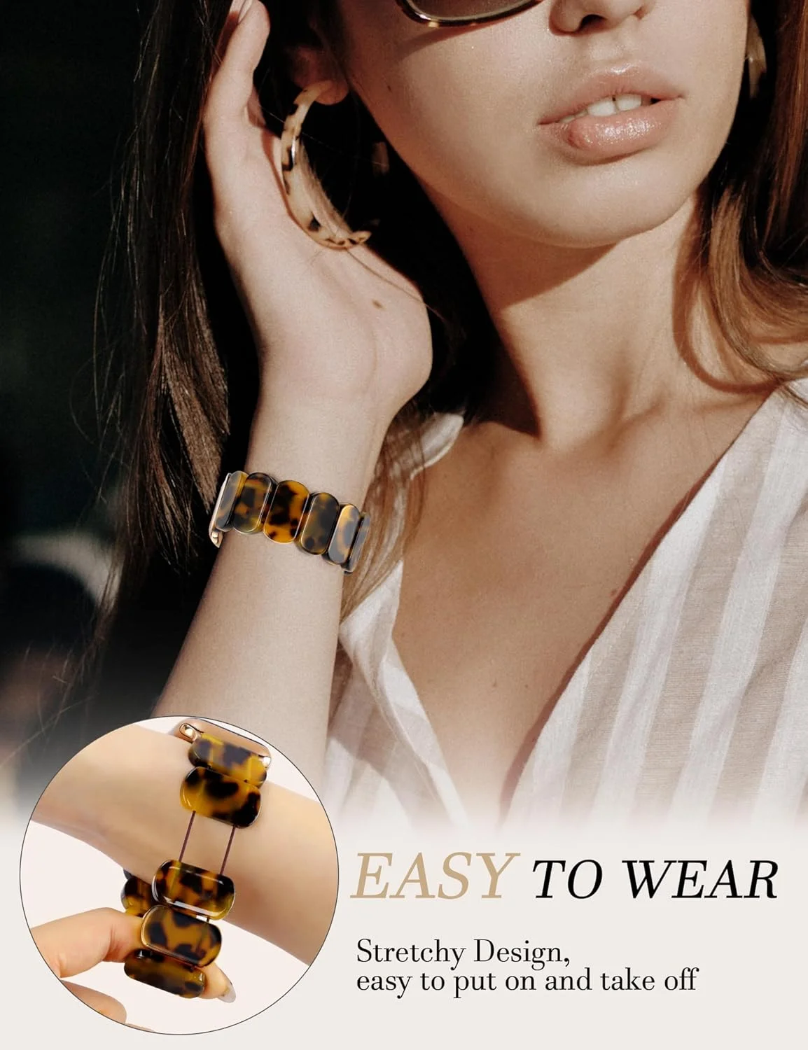 Versatile Resin Watch Band - 18/20/22mm Strap