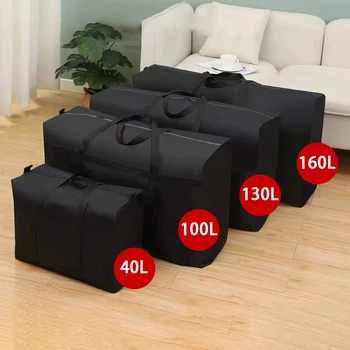 Extra Large Waterproof Moving Luggage Bags Laundry Shopping Bag foldable luggage travel bag Large Capacity Quilt Organizer 1
