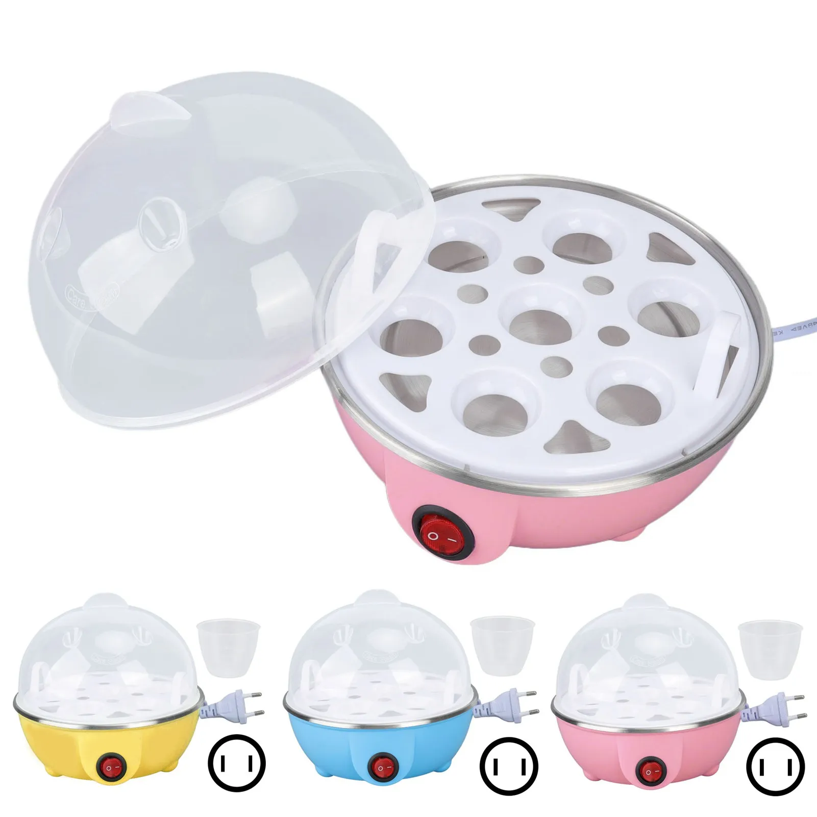 Chicken Egg Cooker Make Up to 7 Large Boiled Eggs