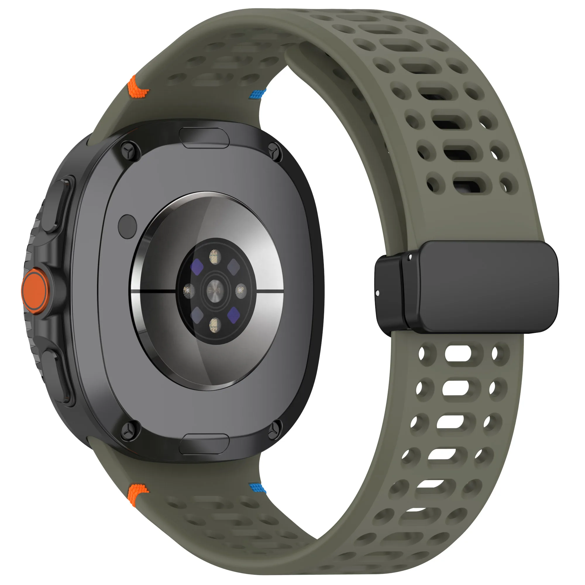 Breathable Sport Magnetic Silicone Band Strap Bracelet