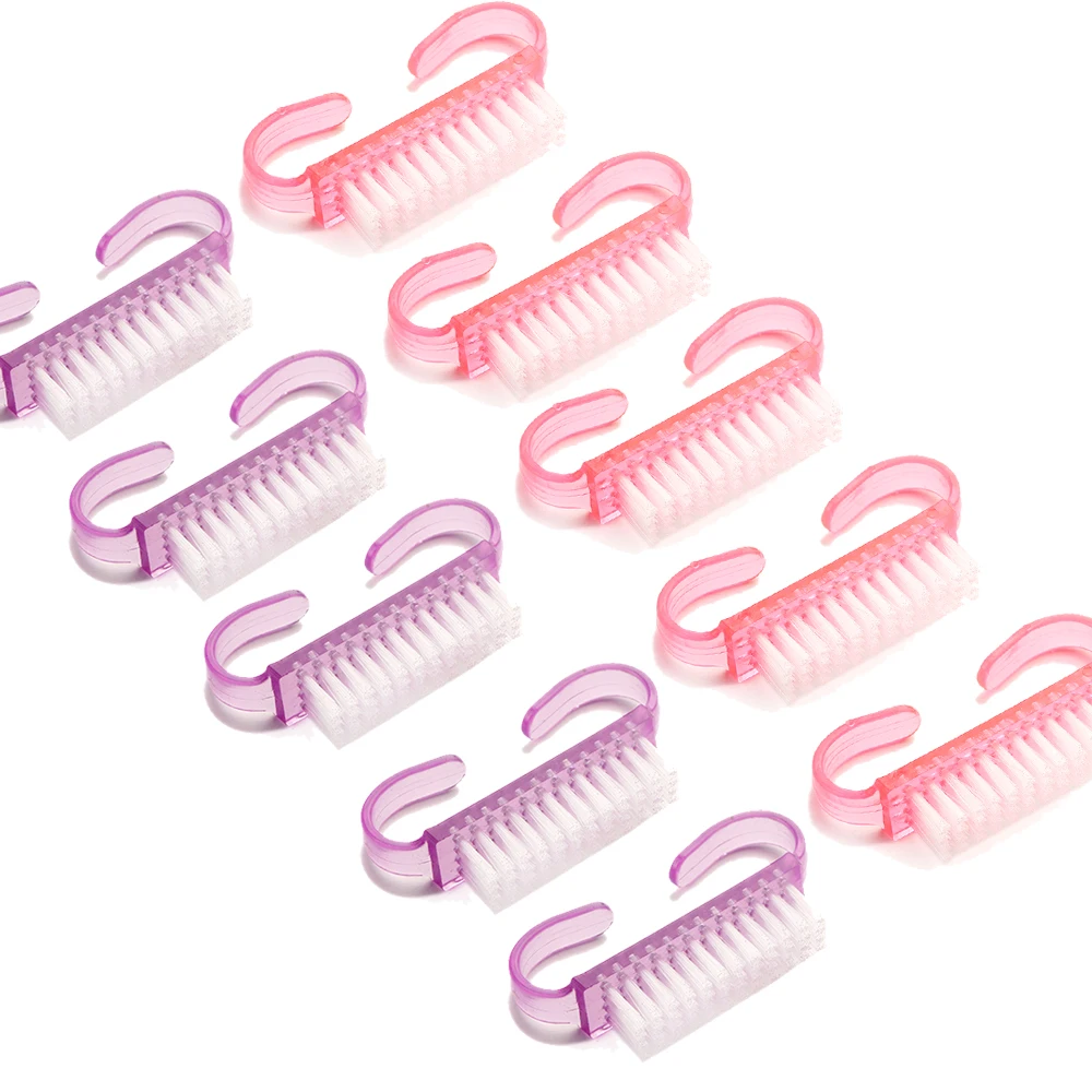 Manicure Pedicure Brush 10pcs Nail Art Tools Nail Manicure Tools Nail Manicure Accessories Nail Cleaning Brush Nail Cleaning Tools