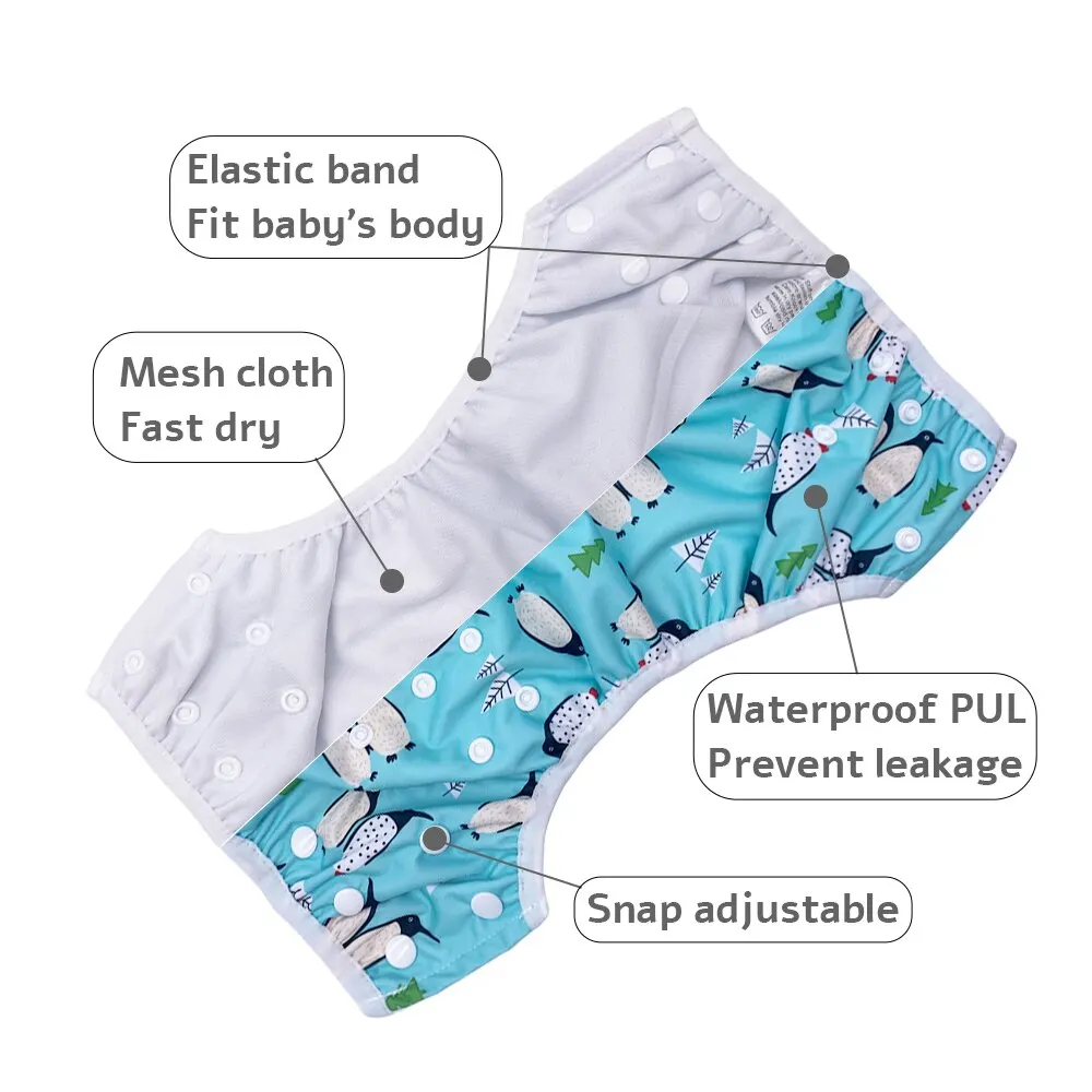 Baby Swim Diapers 1pc for Swimming Lesson