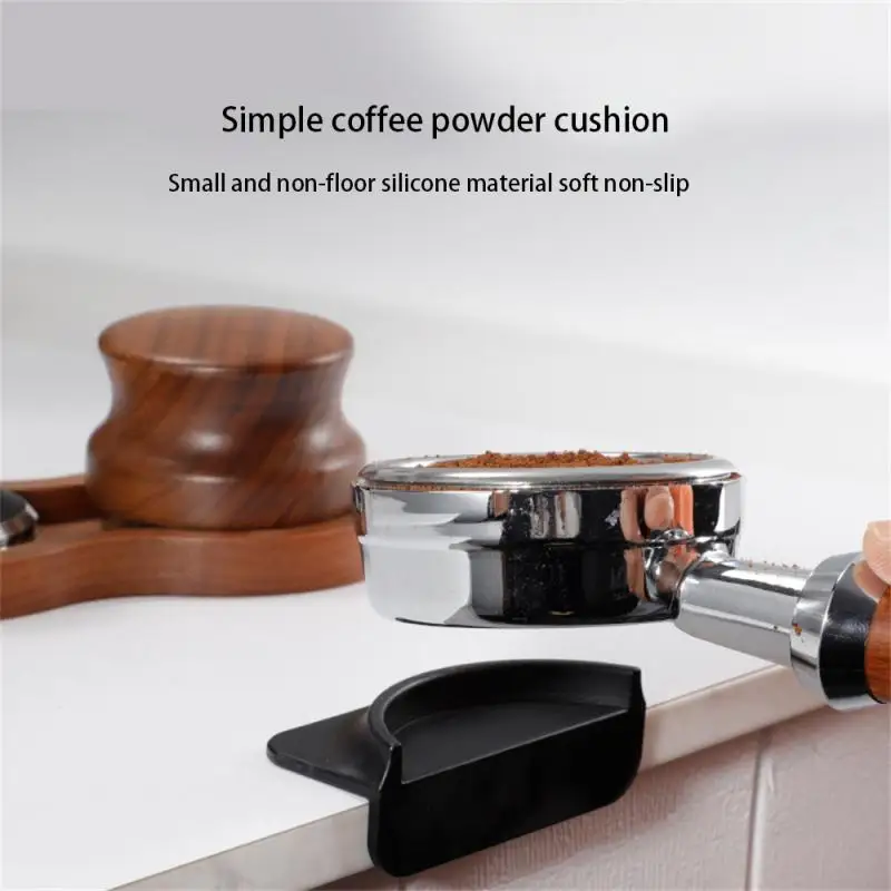 Universal Espresso Coffee Tampers Mat Station Press Tampering Holder Corner Mat Pad Silicone Coffeeware Tamping Barista WDT Tool