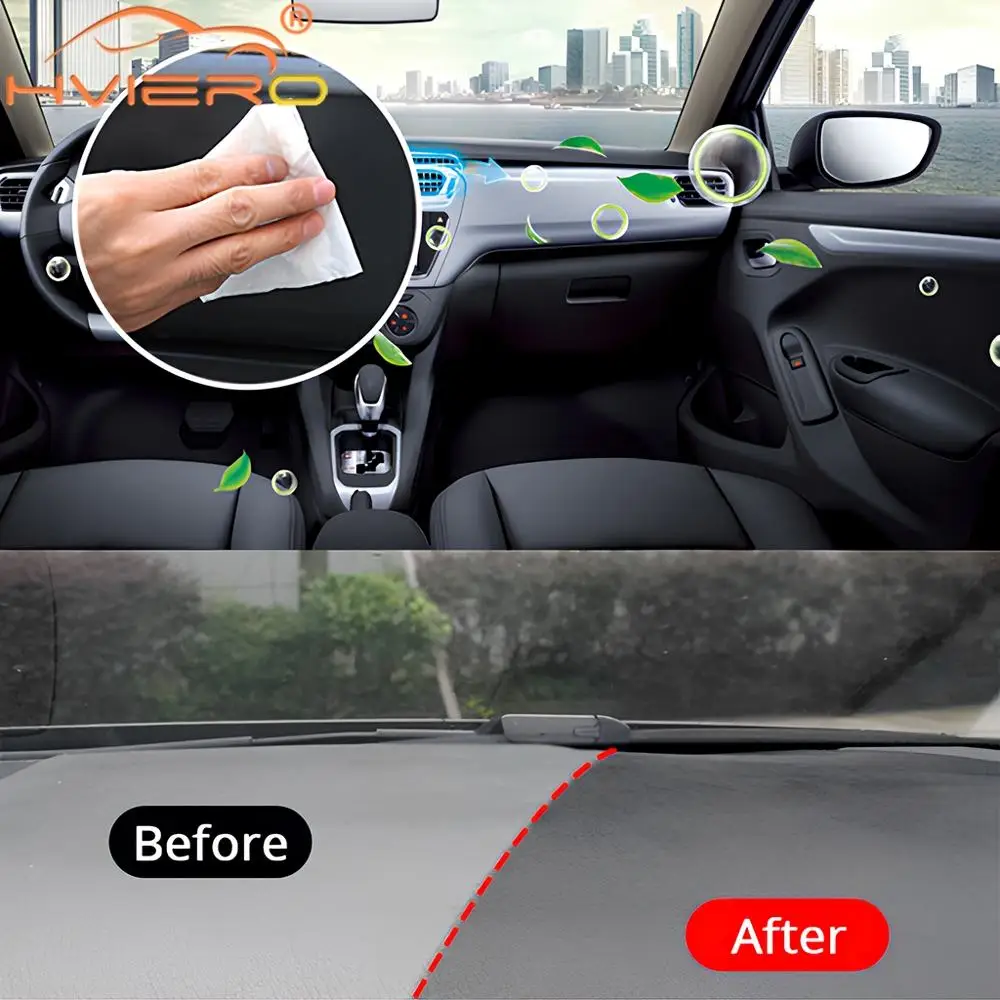 Car Interior Plastic Renovator Restorer Foam Cleaner Spray 50/100/300ml