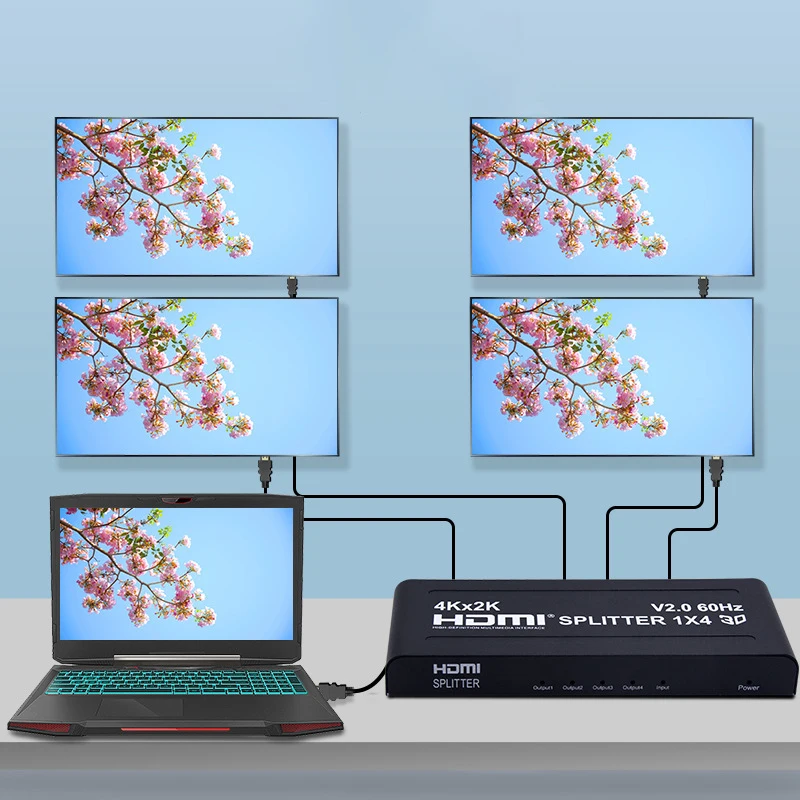 4K 60Hz HDMI й 1x4 HDMI 2.0 й 1x2 1x4   й ڽ  HDCP2.2 4K HDR, HDTV DVD PS3 xbox