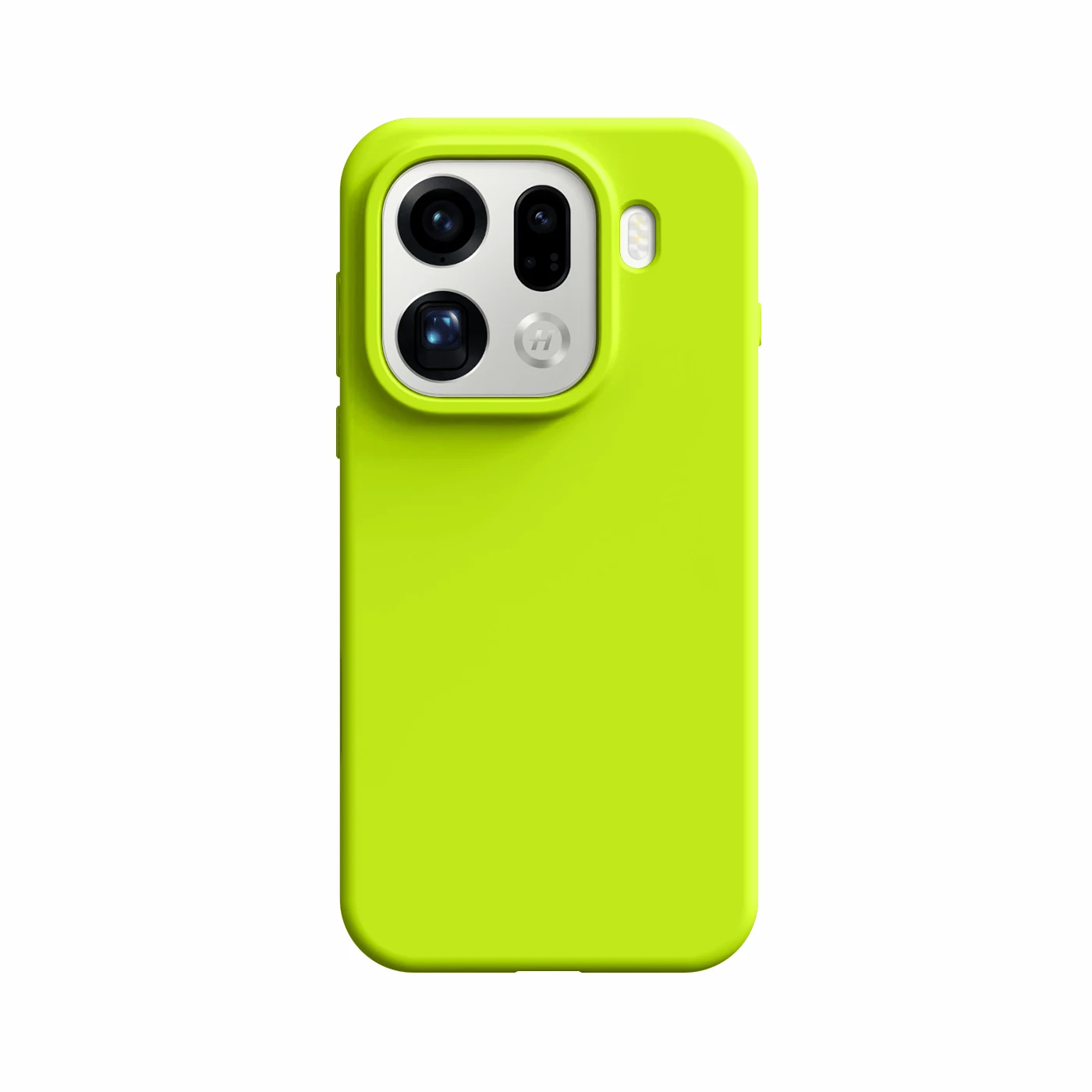 Fashionable Minimalist Liquid Silicone Shockproof Phone Case - Skin-Friendly Soft Back Cover