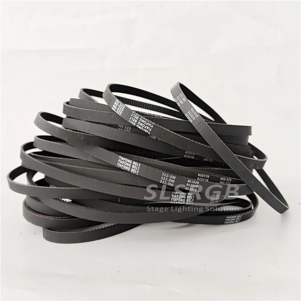 SLS X Y Bands belt for stage beam spot wash moving head Light Axis Arm Synchronous belt 3M 525 375 378 477 480 483 543 522
