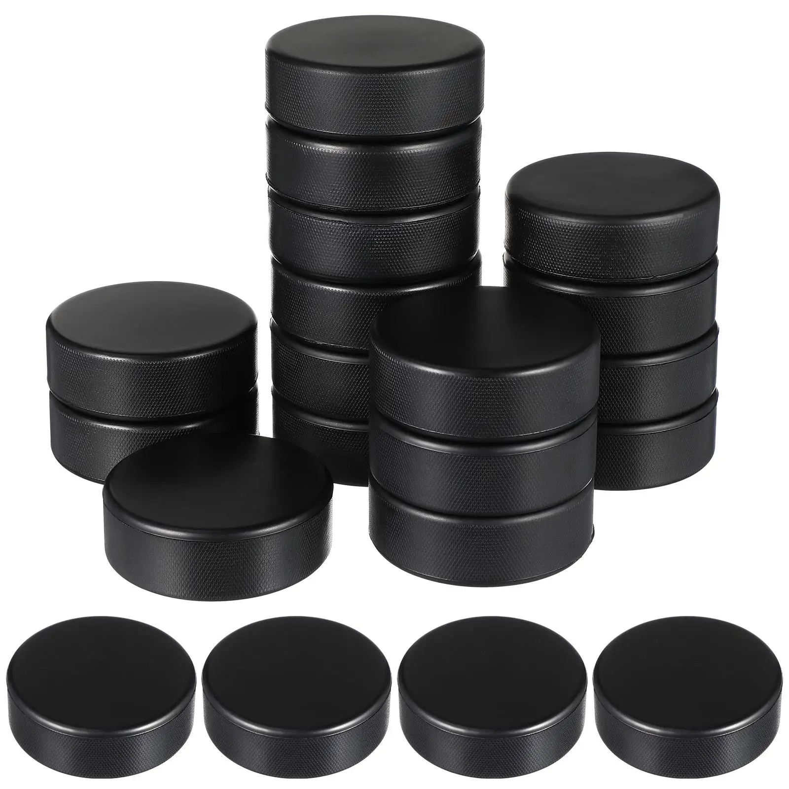 24 Pcs Ice Hockey Foam Balls Indoor Game Training Bulk Sports Field Hockey Street Pucks Outdoor Games Practice