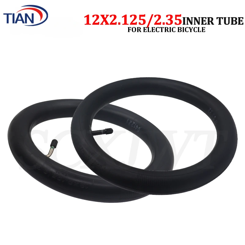 Durable Butyl Inner Tube for 12-Inch Wheels – Ideal for Scooters and E-Bikes