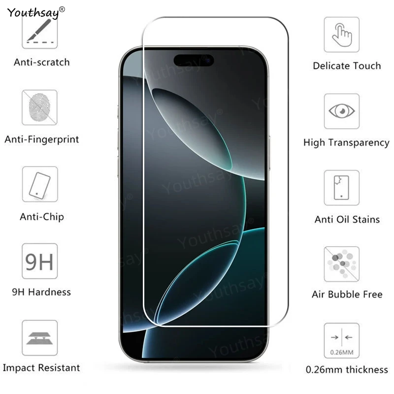 Premium Crystal-Clear Tempered Glass Screen Protector