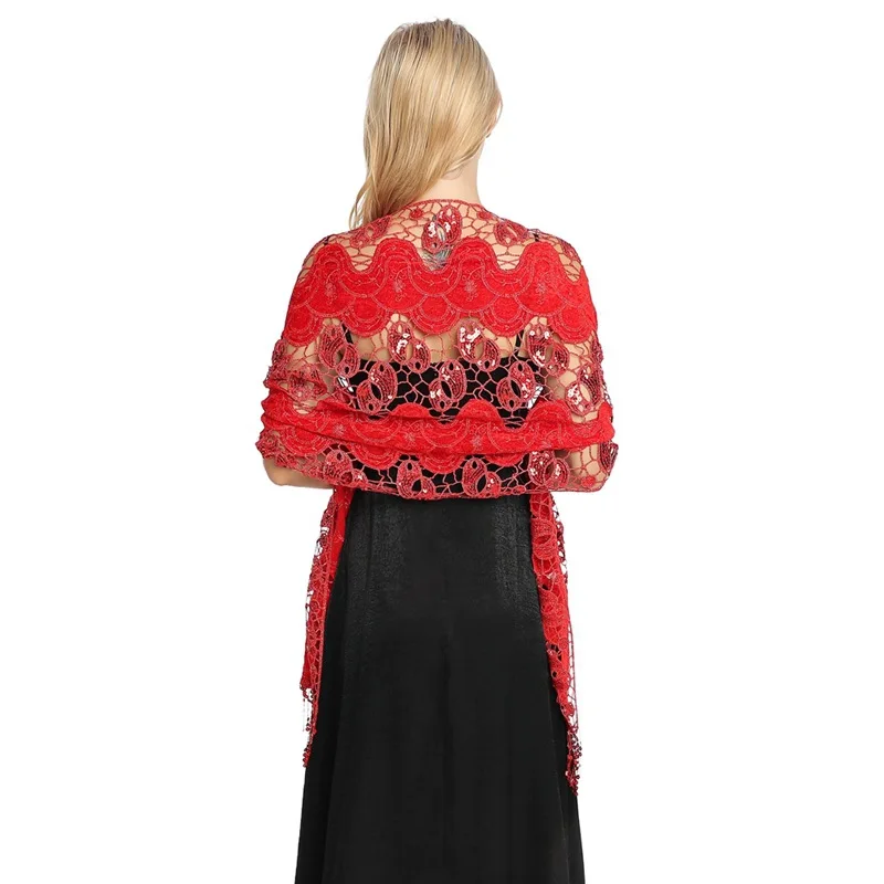 

Женское вечернее платье с блестками, элегантное блестящее платье с вышивкой, шали для свадьбы, подружки невесты, накидки с кисточками для вечеринки