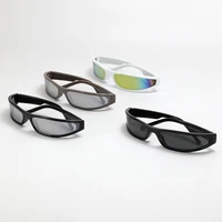 Lunettes de soleil rectangulaires à monture étroite pour femmes, Streetwear Y2k, marque de mode, lunettes de soleil de sport Vintage, 2023 6