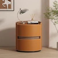 Table De chevet créative délicate, peu encombrante, ronde, pour chambre à coucher, minimaliste, esthétique, meubles De maison 5