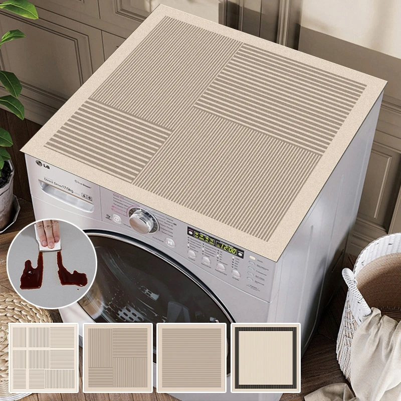 KitchenDustproofMatPVCRugsforWashingMachineBathroomMats