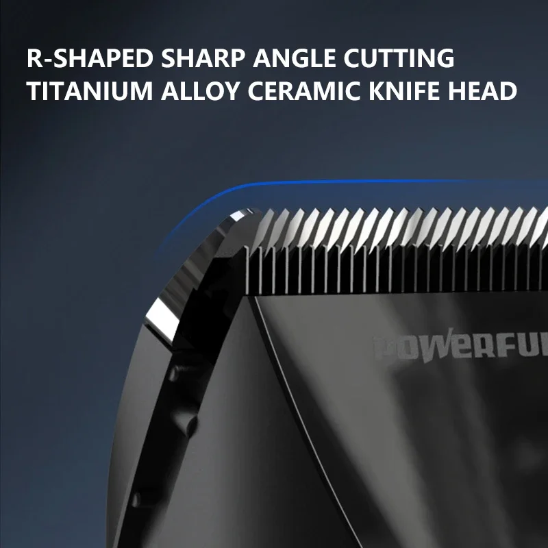 2023 Xiaomi Mijia Electric Hair Clipper Professional Razors Rechargeable Shaver Men Wireless Beard Titanium Alloy Blade trimmer 2