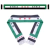 Green Syria Flag Scarf Three Stars Printed The Syrian Arab Republic Scarf For Men Women 3
