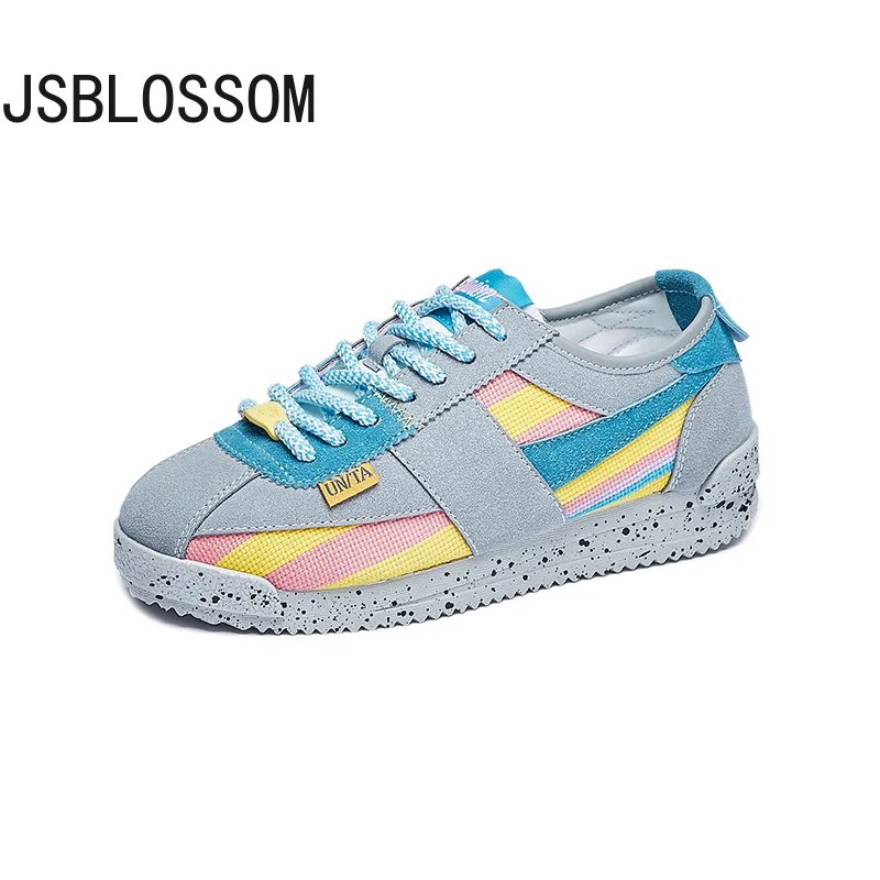 

Spring Platform Casual Daddy Shoes Ladies Flat Patchwork Sneakers Outdoor Walking Tennis Shoes 2023 Unisex