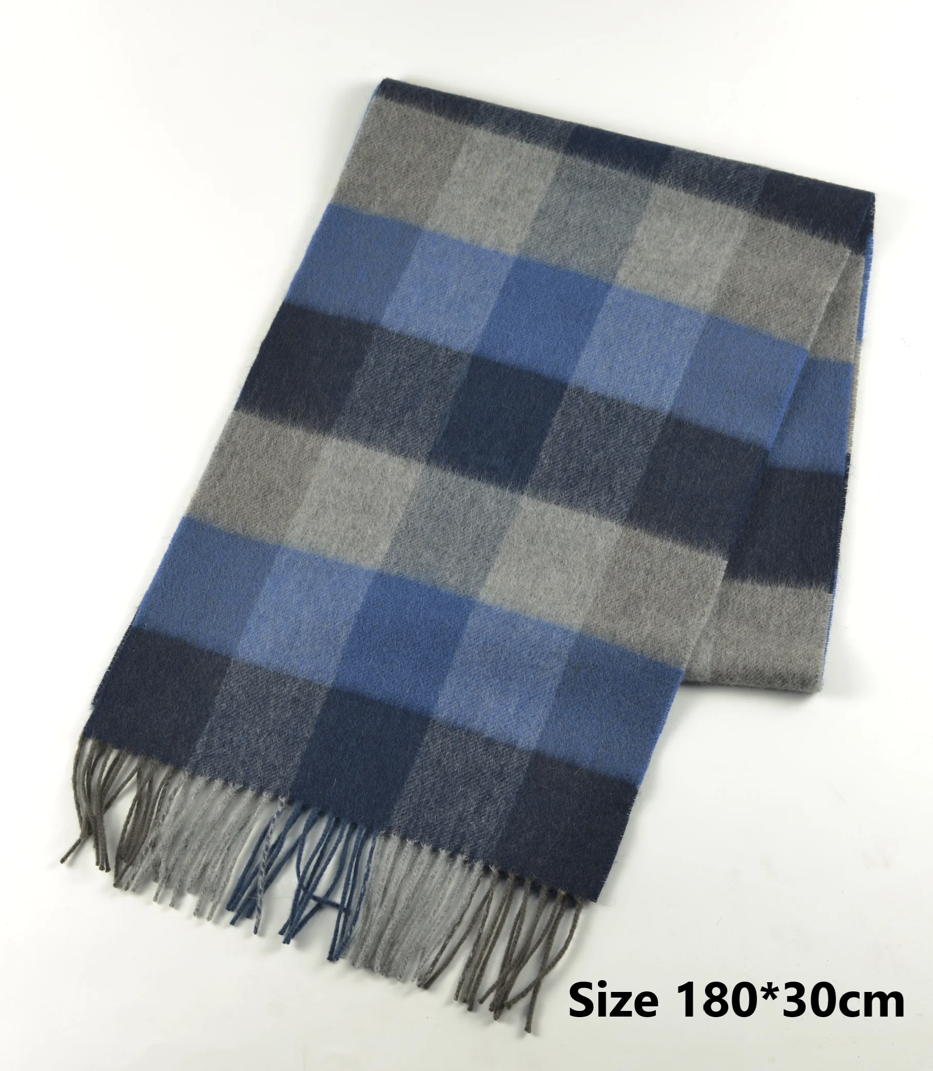 mens linen scarf Lamb Wool Cashmere Scarf Plaid Tartan Stripe Long tassel Scarves Pashmina Shawl Wraps Foulard for man black scarf mens