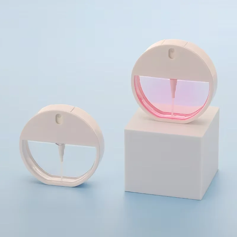30ml Empty Perfume Spray Bottle Plastic Refillable Atomizer Container Portable Perfume Scent Spray Bottle Pink / White