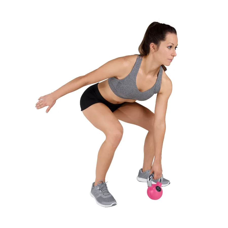 10lb Rubber Kettlebell 2