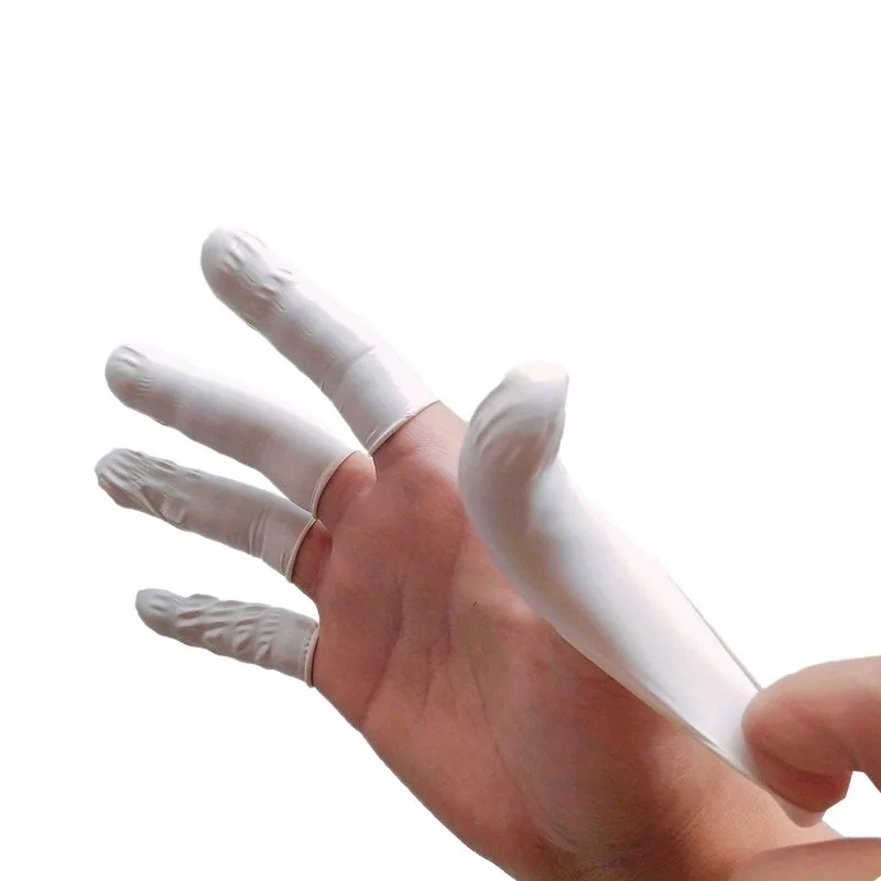 100PCS Disposable Finger Cover Non-slip Anti-static Finger Cot Multi-purpose Fingertips Watch Repair Tool Cleaning Tools