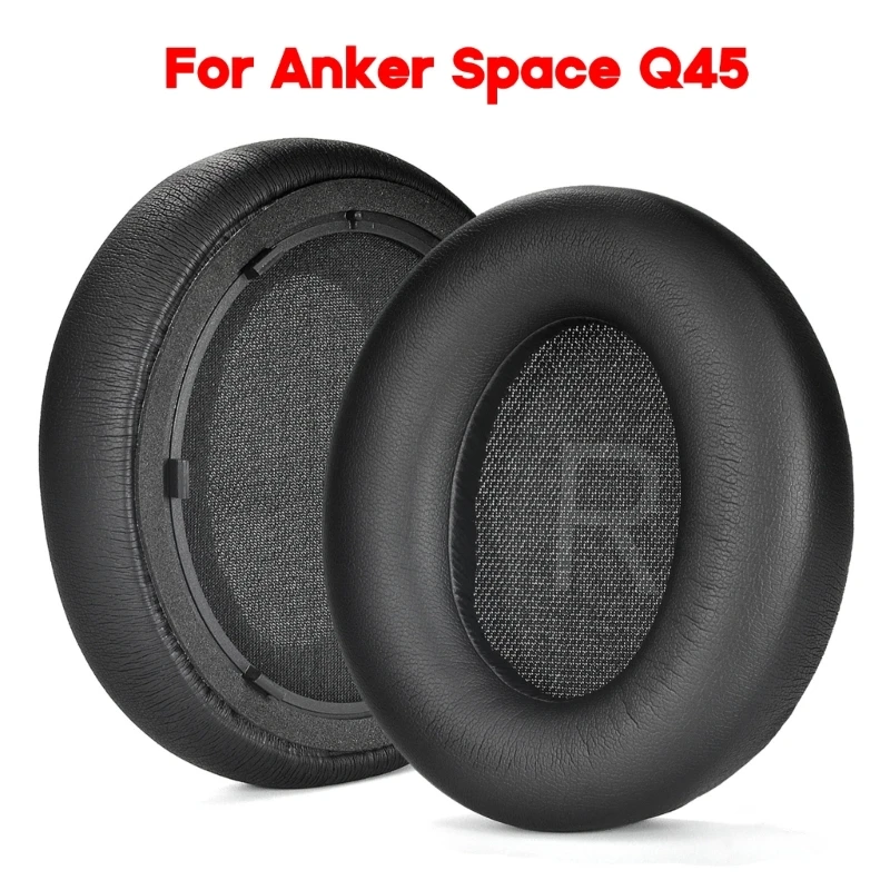 

Comfortable Sponge Ear Pads For Anker Space Q45 Headphones Earpad Enjoy Clear Sound Quality Noise-Isolating EarPads Cushions