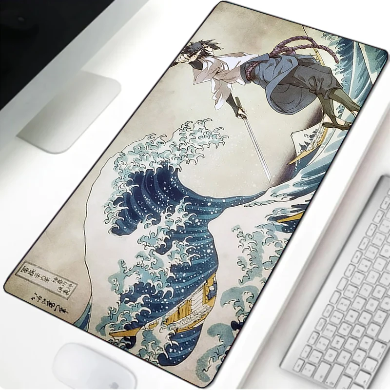 

The Great Waves of Kanagawa Anime Large Mouse Pad Laptop Office Soft Table Mat Computer Keyboard Gaming Mousepad for CS GO LOL