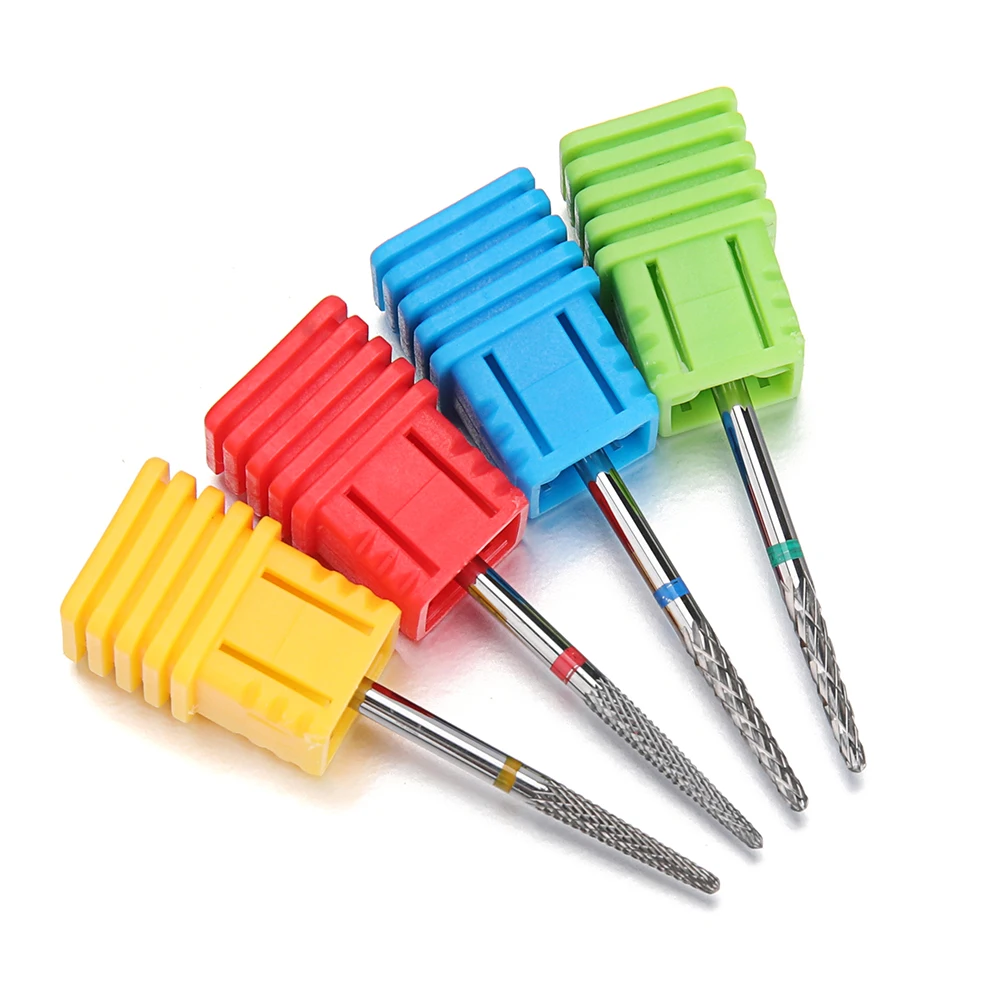 Tungsten Carbide Nail Drill Bits - Electric Rotary Accessory