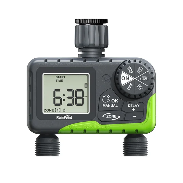 Automatic Irrigation Controller Automatic Watering Intelligent Timing Dual-channel Control One Machine For Multiple Uses 5