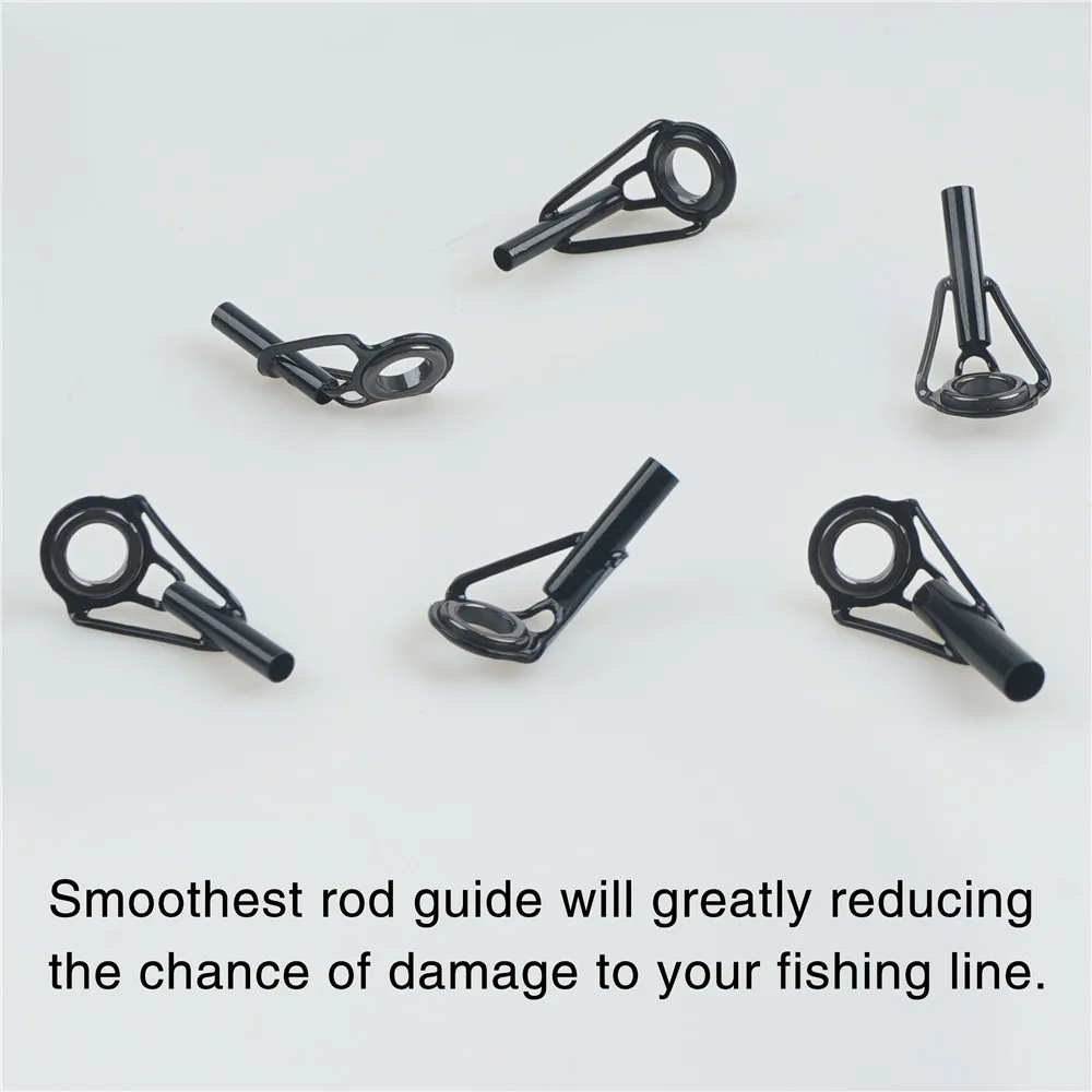 Anello Guida In Ceramica Per Canna Da Pesca – Parete Interna Liscia Non Abrasiva, Diametro Interno 1,6mm, Per Riparazione Punta