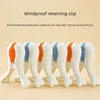 Windproof drying blanket large clip clip clothes drying clip strong large household plastic drying clip clothes fixing device 3