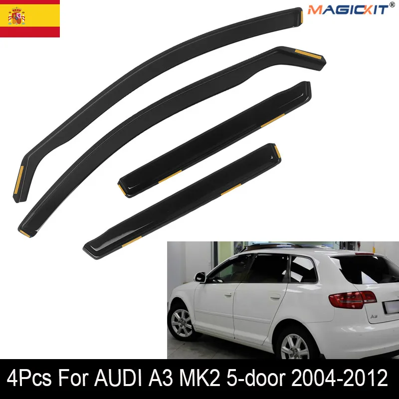 Magickit For Audi A3 Mk2 5doors 0412 Sportback Hatchback Rain Wind