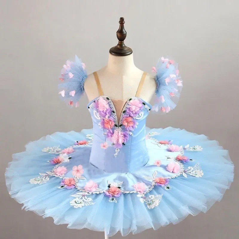 

Professional Ballet Tutu Child Kids Girls Adults Pancake Tutu Giselle Paquita Ballet Costume Women Ballerina Party Dress Girls