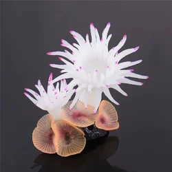 Aquarium Coral Simulation Decoration with Aquatic Plants and Accessories - As picture (05 8cmx7cmx9cm)