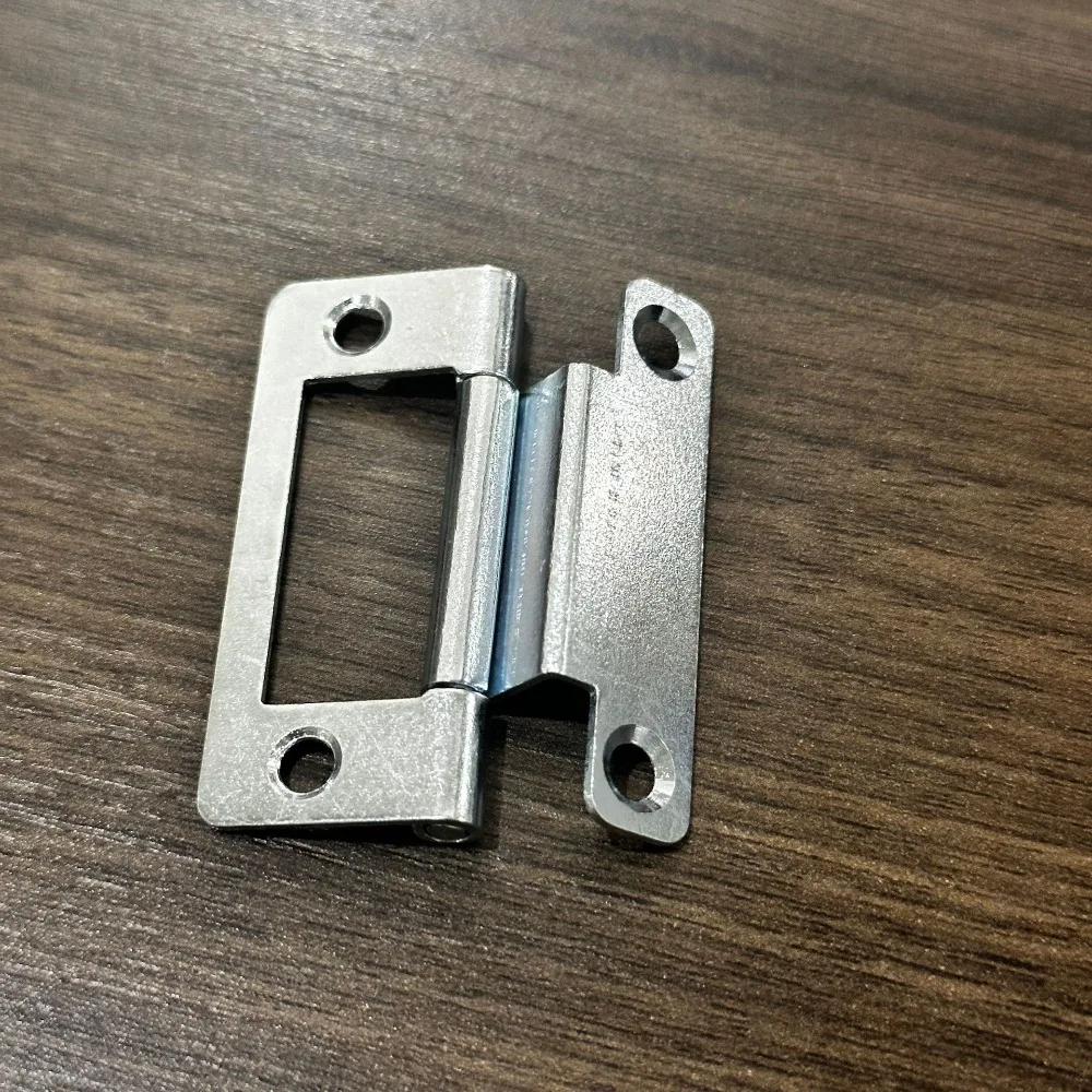 Iron Silver Door Hinges for 15-19mm Thick Doors