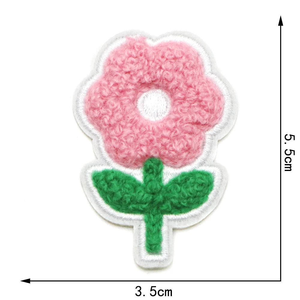 3 Teil/los Regenbogen Runde Streifen Chenille Patch Nähen Stickerei Applique Abzeichen Eisen Auf Patches DIY Für Kleidung Hut Rucksack Dekor – Detail 15