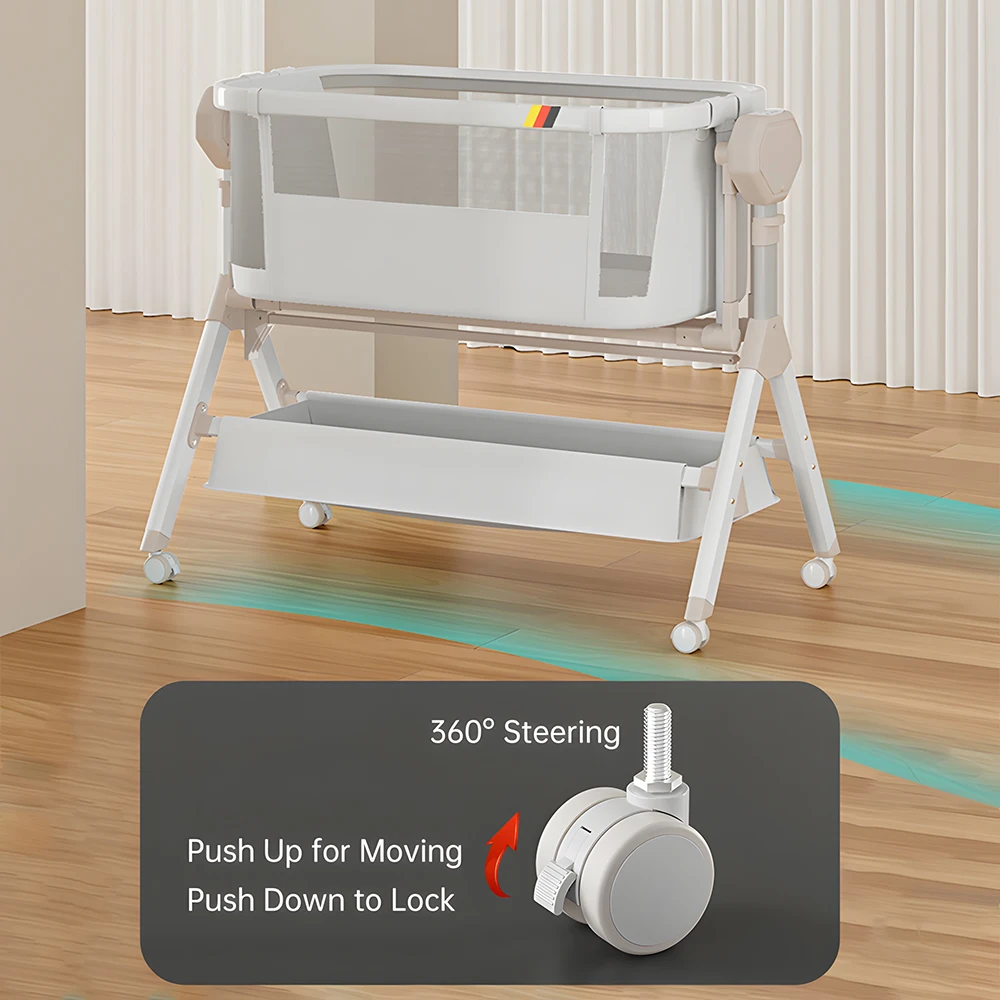 Rocking Baby Bassinet Crib 4
