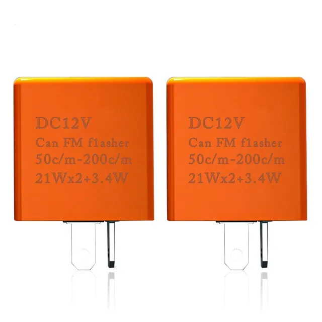 2Pin Motorcycle LED Flasher Relay Adjustable Frequency of Turn Signal Blinker Indicator Flasher Relays For Motorbike Accessories - Image 6