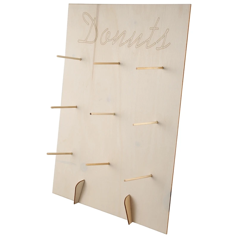 Пончик деревянный Свадебный декор стол для конфет корзина сделай сам настенный