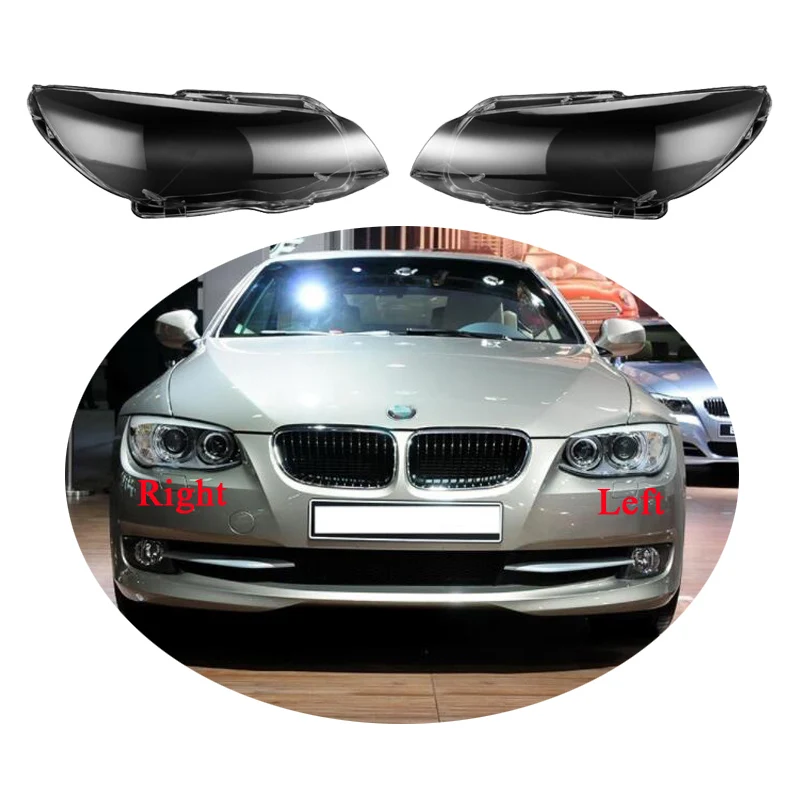 

Чехол для двухдверной фары BMW M3 E92 E93 2010 2011 2012 2013, Прозрачный Абажур для крышки фары из оргстекла