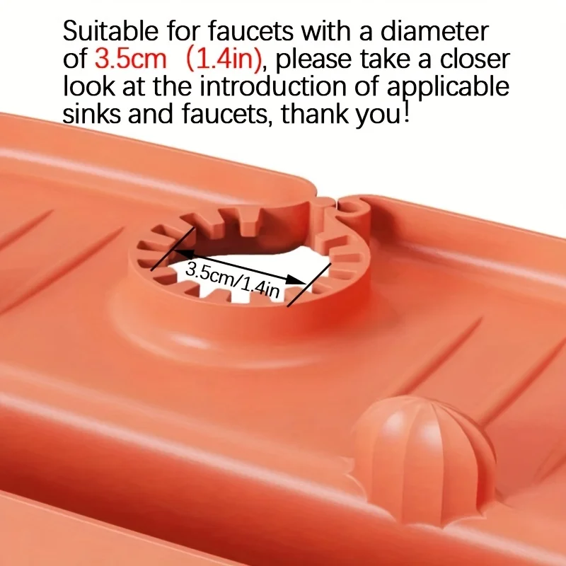 Sink Faucet Splash Guard, Fast Drying Mat & Storage Rack for Kitchen Sponge & Rag, Super Absorbent Drip Catcher