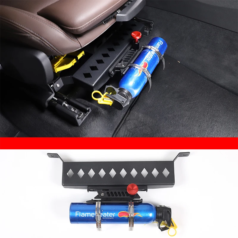 

Кронштейн для огнетушителя на переднее пассажирское сиденье из алюминиевого сплава для BMW X3 G01 2018-2023, аксессуары для модификации автомобиля